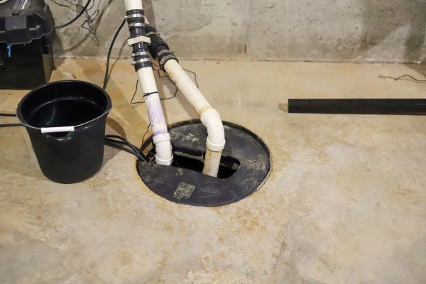 Basement Drainage Installation in Downingtown