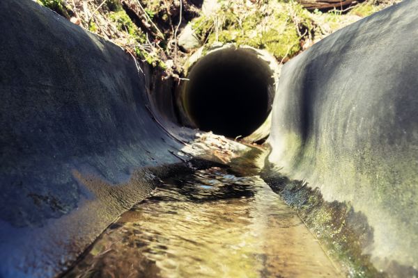 Drainage Swale Installation in Downingtown