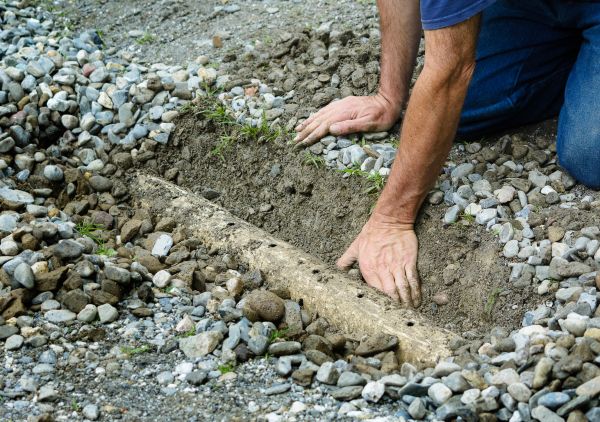 French Ditch Installation in Downingtown