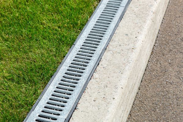 Courtyard Drain Installation in Downingtown