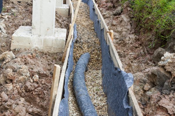 French Drain Installation in Downingtown